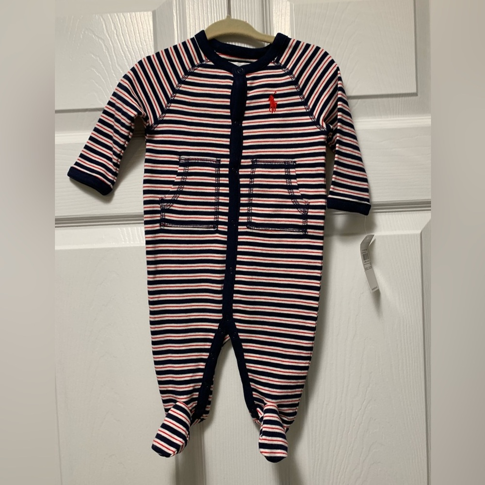 Baby Boy Ralph Lauren Onesie, Size 3 months, NWT, Reduced Shipping